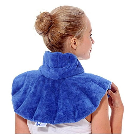 Huggaroo Neck Wrap Microwavable Heating Pad With Herbal