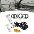 thumbnail image 2 of Equipo de conversión de velocidad única para bicicleta de montaña, repuestos duraderos, llave ligera 15T Plata, 2 of 8