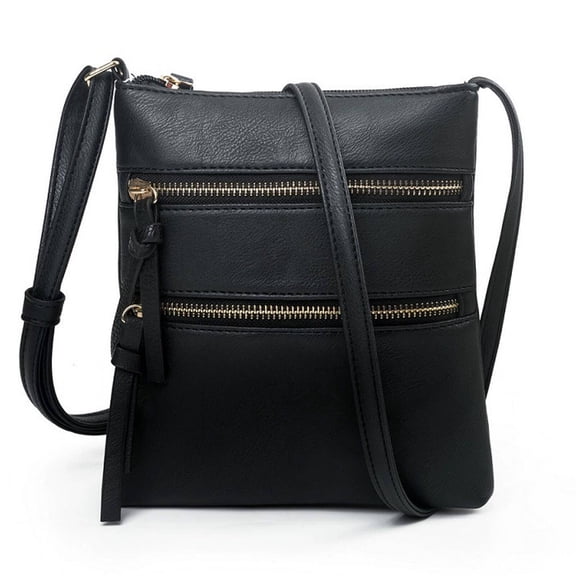 GASTROPOD 2026 New Crossbody Purses for Women,Multi-Functional Bag Women'S Crossbody Handbags,Spacious Interior Convenient Zipper Closure Crossbody Bag,Black