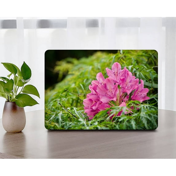 KSK KAISHEK Plastic Hard Shell Only Compatible 2012 2013 2014 2015 Rel. MacBook Pro 13" Retina Display + Black Keyboard Cover Model: A1502 A1425 Flower 0841