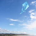 thumbnail image 4 of In the Breeze 3227 — Blue 77 Inch Wave Delta - Single Line Kite - Kite Line and Bag Included - Combination of Ripstop and Taffeta Fabric, 4 of 6