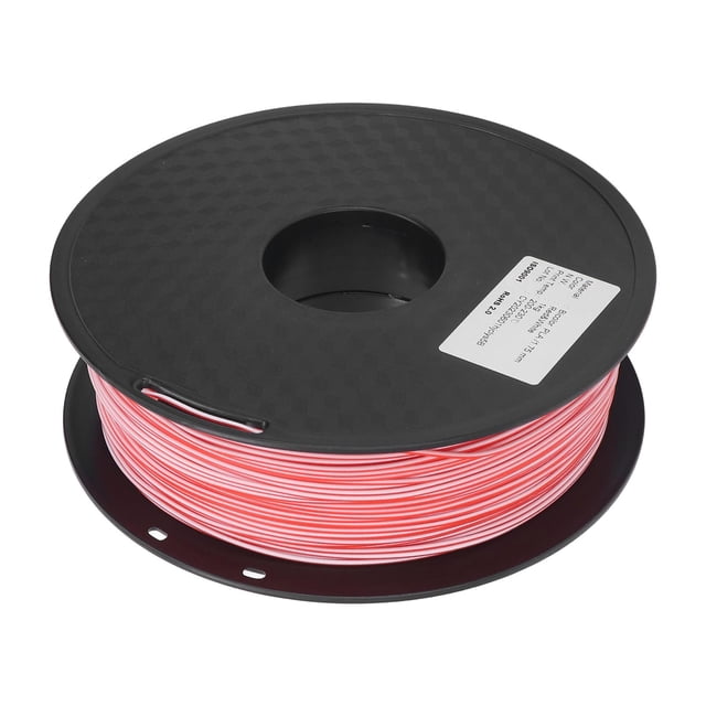 3D Printer Filament, 1.75mm Double Colors Dual Color Filament Consumable for Model