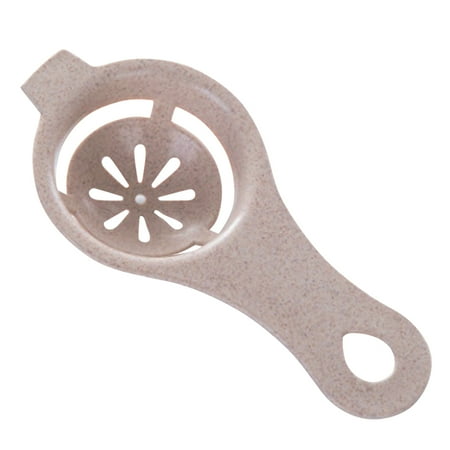

Plastic Wheat Stalk Egg Yolk Separator Protein Separation Tool White Yolk Sifting Filter Divider