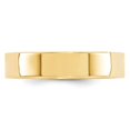 thumbnail image 2 of Solid 14k Yellow Gold 5mm Flat Comfort Fit Plain Classic Wedding Band Ring Size 7, 2 of 4