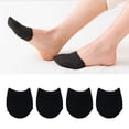thumbnail image 6 of vlrwzc 5 Pairs Women Summer Forefoot Half Foot Toe Cover Socks Invisible Female Breathable Cotton Socks, 6 of 7