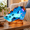 Medium-OCEAN KILLER, variant on Dragon Gothic Lamp - Fantasy Night Light 16 Color Ledb