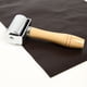 thumbnail image 5 of Rullo di laminazione per colla artigianale in pelle con manico in legno Strumento per piegare le mani fai-da-te, 5 of 7
