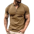 thumbnail image 1 of WEAIXIMIUNG T-Shirt à Manches Courtes pour Hommes de Pâques Chemise Décontractée avec Poche, 1 of 8