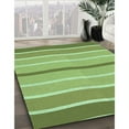 thumbnail image 3 of Ahgly Company Machine Washable Indoor Round Transitional YellowGreen Area Rugs, 4' Round, 3 of 7