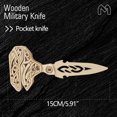 thumbnail image 1 of Rompecabezas de madera Regalos de Navidad Liquidación de Navidad Mariposas Cuchillo Cuchillo plegable Modelo tridimensional Liquidación de Navidad Regalos de invierno Regalos para niños Juguete Niño, 1 of 2