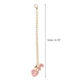 thumbnail image 2 of Unique Bargains 1 Pc Heart Bow Letter Z Water Cup Pendant for Travelling Pink Alloy, 2 of 5