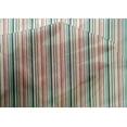 thumbnail image 3 of oneOone Cotton Silk Fabric Multicolor Stripe Printed Craft Fabric BTY 42 Inch Wide, 3 of 3