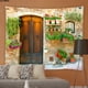 thumbnail image 5 of Tapiz hippie de paisaje, estilo callejero, tapices de paisajes naturales, fondo para sala de estar, dormitorio, manteles de tela para colgar en la pared, 5 of 5