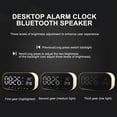 thumbnail image 4 of Alarm Clock Speaker Wireless Bluetooth Subwoofer New Ingenious Bedside Speaker, Usupdd 2025 Alarm Clock Speaker Wireless Bluetooth, 4 of 7