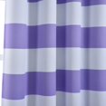 thumbnail image 6 of BalsaCircle 52" x 108" Lavender Cabana Stripe Curtains Drapes Panels Grommet Window Treatments Decorations, 6 of 8