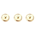 thumbnail image 2 of Paquete de 3 piezas de botones de para piezas de reparación de instrumentos musicales de latón de trompeta / 色 贝 Yuyangstore  Trompeta Botones, 2 of 6
