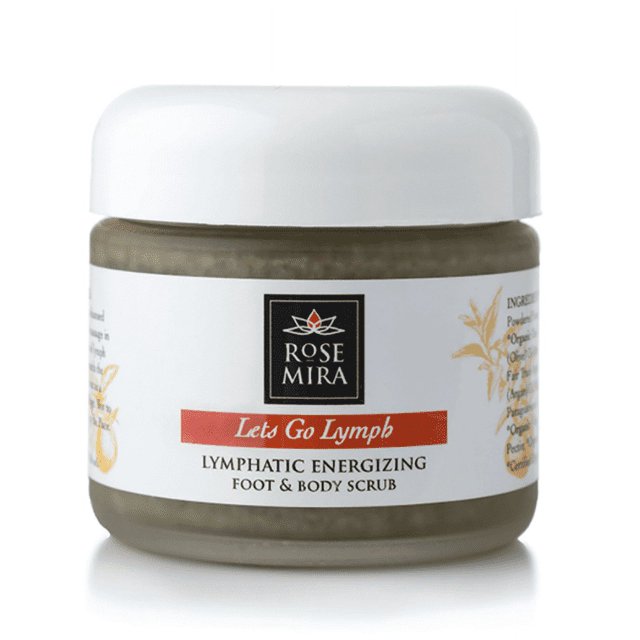 Let's Go Lymph - Exfoliante energizante linfático para pies y cuerpo - 2oz