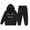 C125 Black, variant on CONZONE Toddler Girls Sweatsuits 2 Piece Set Long Sleeve Cat Graphic Hoodies and Jogger Sweatpants Soft Fall Winter Outfits for Girls Size 2-3 Years