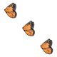 thumbnail image 4 of Sonducket Mantón de ala de moda para niños - Buena decoración Fácil de usar Traje de capa de ala de mariposas naranja 100 * cm Type1 NO1, 4 of 6