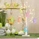 thumbnail image 5 of Decoraciones de Pascua, adornos de Pascua, regalos de Pascua. 6 piezas de conejos de espuma de colores para colgar. Decoración primaveral brillante para árboles, ventanas y fondos de fiesta. Conejo de, 5 of 6