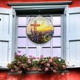 thumbnail image 4 of Easter Decor, Easter Decorations Outdoor Window Hanging Ornaments Acrylic Colorful Window Hanging Decorations Home Wall Decor for Indoor Outdoor, Easter Decorations for Home(7.87"), 4 of 6