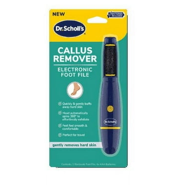 Dr. Scholl's Callus Remover Electronic Foot File, 1 Count