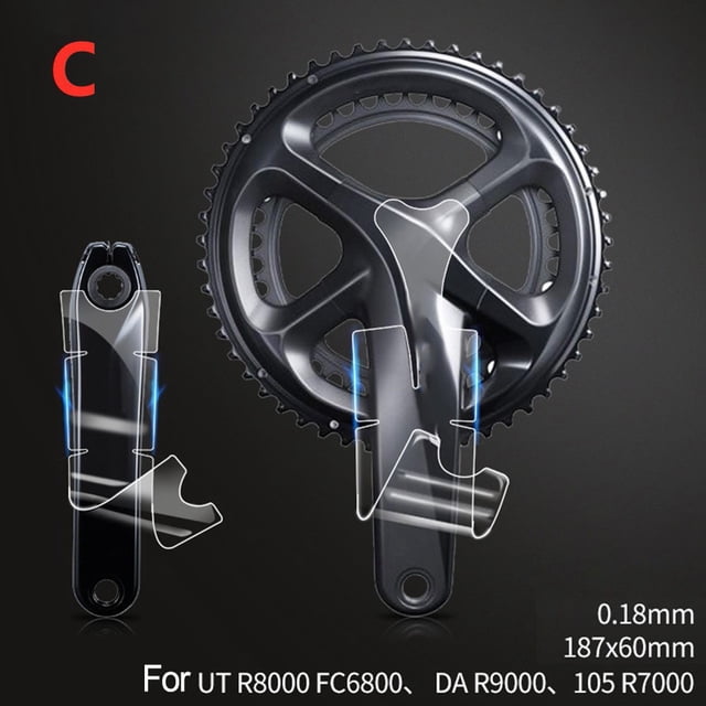Bicycle Anti-collision Bicycle Crank Sticker TPH For SRAMSHIMAN0 Anti-collision