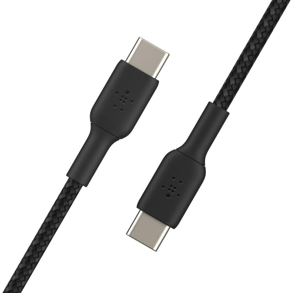 Câble USB-C vers USB-C à gaine tressée BOOST↑CHARGE