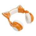 thumbnail image 1 of Cat Ear  Headset,  Foldable Headphones With 7 LED Light Effects, Over Ear Cute Gaming Headset Built In Mic For Smartphones, Tablets, PCs, Laptops, 1 of 8