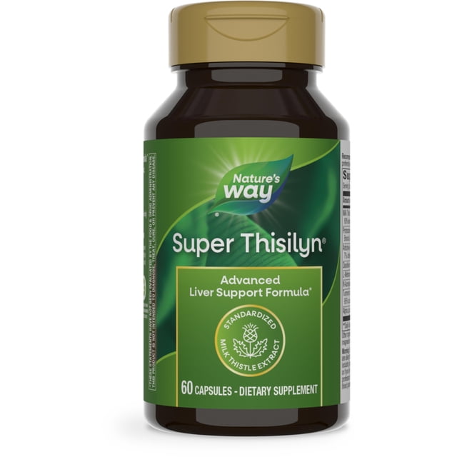 Nature's Way Super Thisilyn Advanced Detox Formula Soporte para el hígado, 60 VCaps