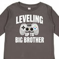 thumbnail image 4 of Inktastic Leveling Up to Big Brother Boys Long Sleeve Toddler T-Shirt, 4 of 5