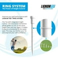 thumbnail image 5 of LIGNUM Tee Premium Golf Tees, Lasts 50+ Rounds, Anti-Spin Head, Ring System, 5 of 7