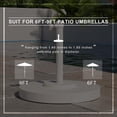 thumbnail image 3 of Pemberly Row 50 lbs Base (for Patio Umbrella) in White, 3 of 5