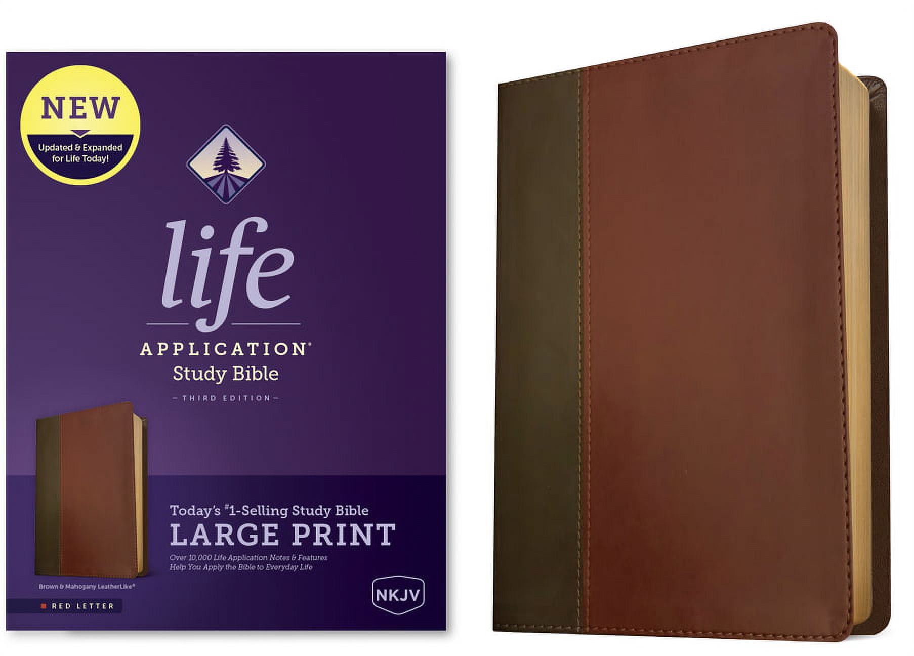 LIFE 本 3冊セット NKJV Life Application Study Bible, Third Edition, Large Print