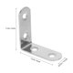 thumbnail image 2 of EXHUMKY 16Jgo Escuadras De Metal En Forma De L Para Estantes Y Armarios Plata Con Soporte Resistente, 2 of 6