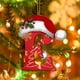 thumbnail image 4 of 26 Letters Christmas Tree Decoration Pendant Christmas Tree Ornaments Personalized DIY Christmas Ornaments Christmas Decoration Xmas Tree Hanging Decor, 4 of 5