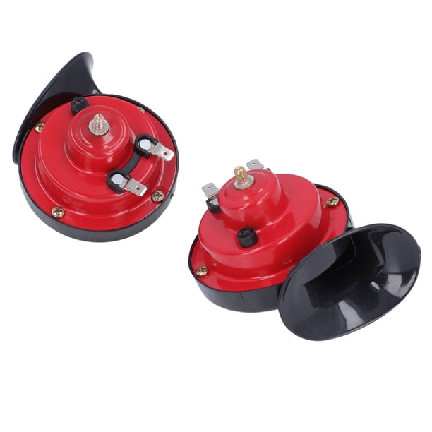 Bocina De Caracol Eléctrica Para Coche, Kit De Bocina De Coche Universal De 12 V Pequeño Con Soportes Para Coche De Motocicleta
