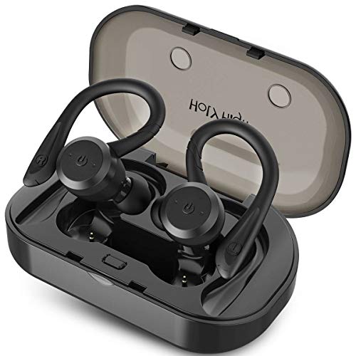 HolyHigh Sports Wireless Earbuds Bluetooth 5.0 IP7 Waterproof Sweatproof in Ear Mini Stereo Sound Wireless Earphones Headphon