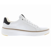 Cole Haan Men’s GrandPrø Topspin Leather Sneakers – Optic White, Med