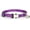 Dark Purple, variant on Puppy Collar with Bell, Xs Kitten Cat Collar, Nylon Metal Buckle Reflective for for XXS XS Tiny Little Dogs Male Girls Tiny Pet Small Animals