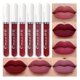 thumbnail image 2 of Juego de lápiz labial líquido mate Vevor 6 piezas Rojo Oscuro Malva, 2 of 5