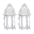thumbnail image 1 of 2 portavelas de cristal para velas de té, decoración para el hogar, adornos colgantes para cafeterías y bares., 1 of 9