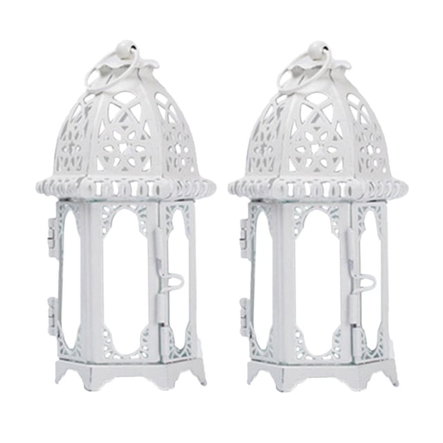 2 portavelas de cristal para velas de té, decoración para el hogar, adornos colgantes para cafeterías y bares.