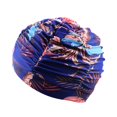 thumbnail image 1 of Gorro de natación grande para mujeres y hombres, gorro de natación de diseño especial para cabello rizado muy largo y grueso, tejido de trenzas de silicona, mantiene tu cabello seco, 1 of 5
