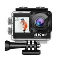 thumbnail image 5 of Action Camera, 30M Waterproof Camera 170° Wide Angle EIS Stabilization WiFi Adjustable Wide Angle Helmet Camera with 64GB Card, 4K 20MP Sports Video Camera WiFi with Touch Screen Dual Screen, 5 of 10