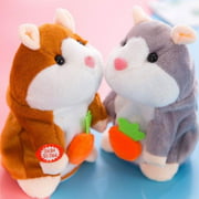 Talking Hamster Mouse Records Speech Kids Cute Nod Mimicry Repeat Pet Toy Plush