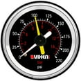 thumbnail image 3 of Vixen Air Two 2" Dual Needle Air Pressure Black Gauges with Four Momentary Switches and Metal Dash Panel Kit VXF2GP4RKB, 3 of 7