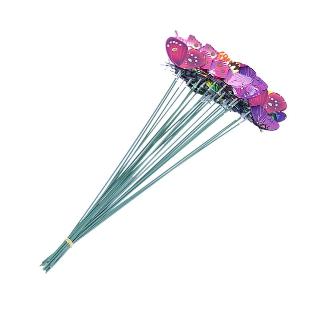 Xihbxyly Almacén de Liquidación Estacas para Jardín Al Aire Libre, Macetero, Macetero, Decoración de Jardín, Mariposas