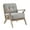 Brownish Gray, variant on Lexicon Ollen Fabric Upholstered Accent Chair in Sand