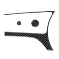 thumbnail image 3 of 3pcs Carbon Fiber Interior Multimedia Box Frame Button Cover Fit for Mazda MX5 ND Roadster ND 20162020, 3 of 14